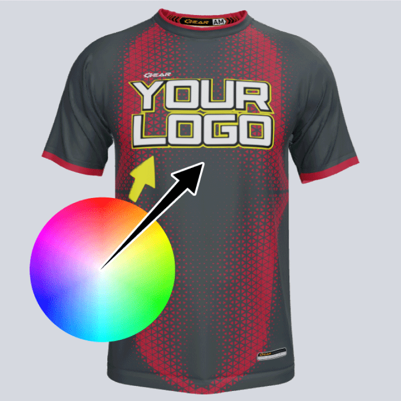 Load image into Gallery viewer, Team logo on Faded Jersey
