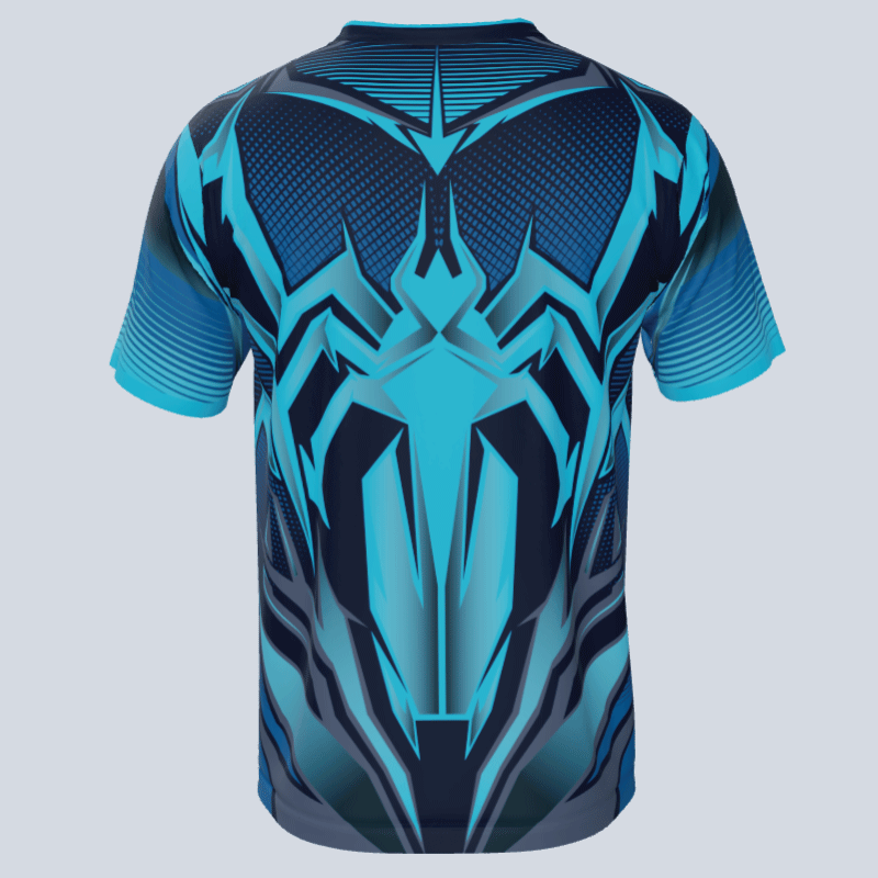 Load image into Gallery viewer, Back of Arachnid jersey with player name and number