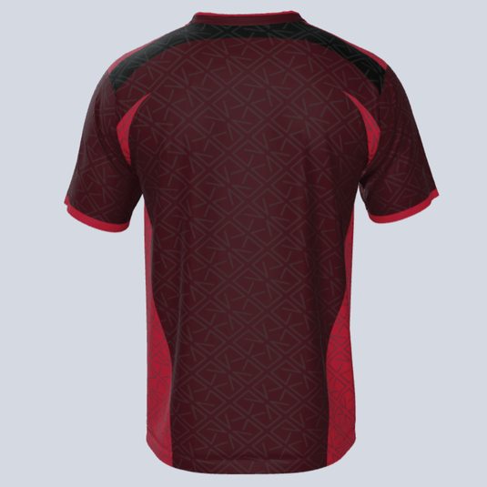 Back design of Renegade team jersey