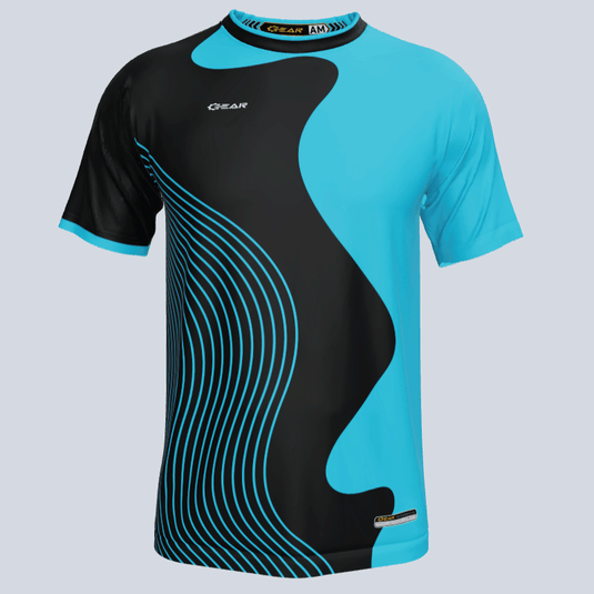 Custom Team Wave Jersey front view