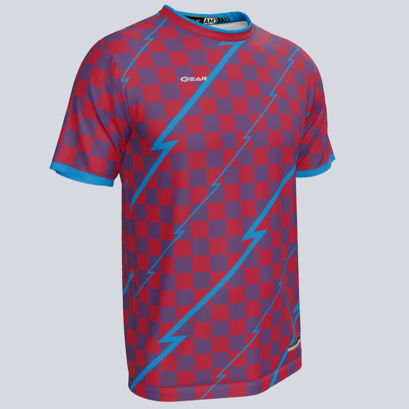 Load image into Gallery viewer, Custom ECO Zap Soccer Jersey
