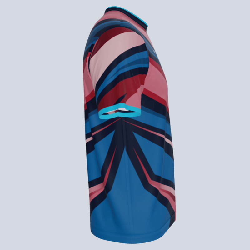 Load image into Gallery viewer, Side view of sublimated Lightning Team Jersey