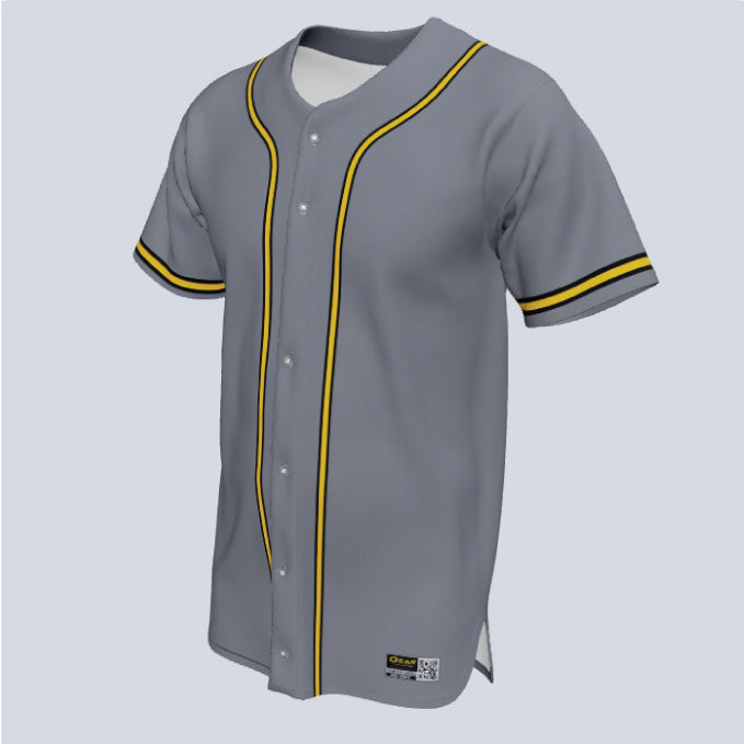 Load image into Gallery viewer, Full Button Baseball Core Custom Jersey
