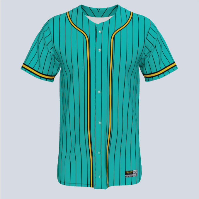 Load image into Gallery viewer, Full Button Baseball Core Custom Jersey
