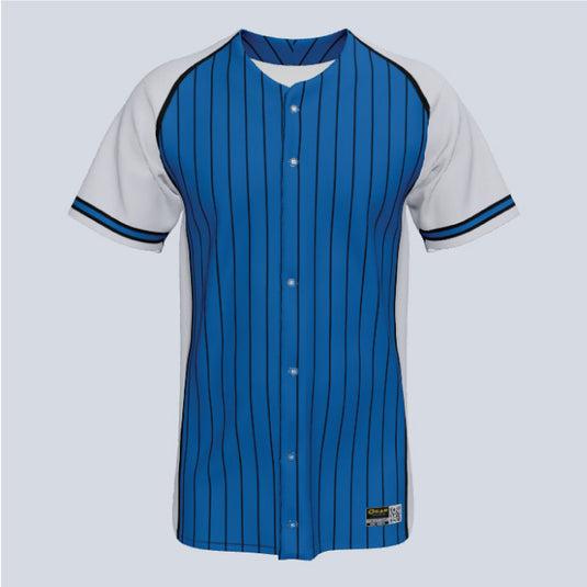 Full Button Baseball Slam Custom Jersey