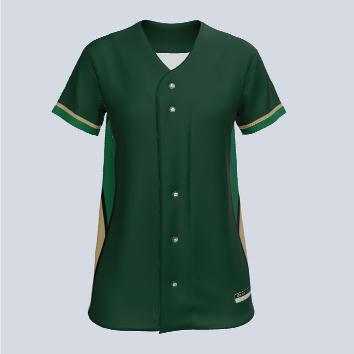 Load image into Gallery viewer, Ladies Fuse Full Button Custom Softball Jersey
