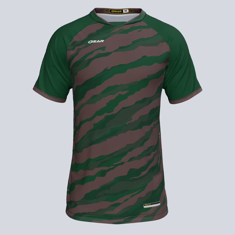 Load image into Gallery viewer, Hex Camo Custom Pro-Neck Jersey (Oversized)