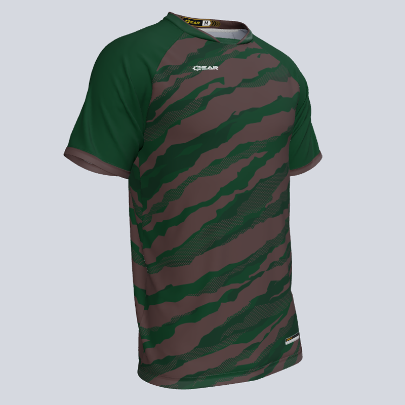 Load image into Gallery viewer, Hex Camo Custom Pro-Neck Jersey
