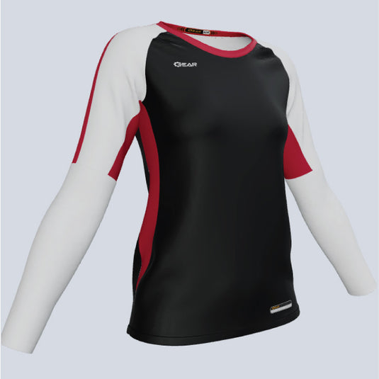 Ladies ProCut LS Custom Lincoln Jersey
