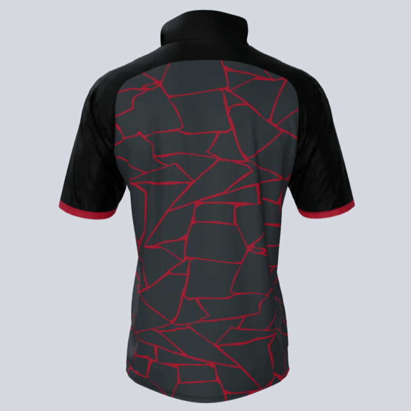 Load image into Gallery viewer, Broken Short Sleeve 1/4 ZIP