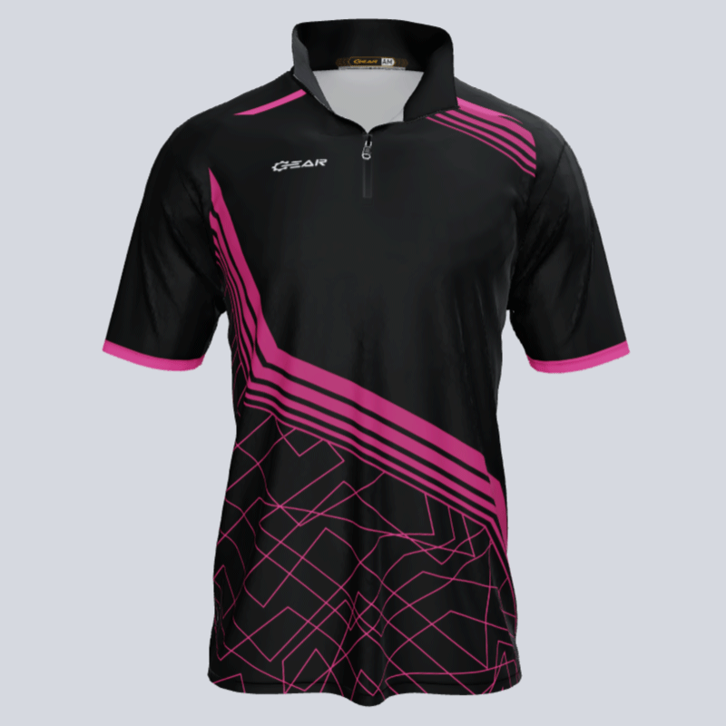 Load image into Gallery viewer, Lazer Short Sleeve 1/4 ZIP
