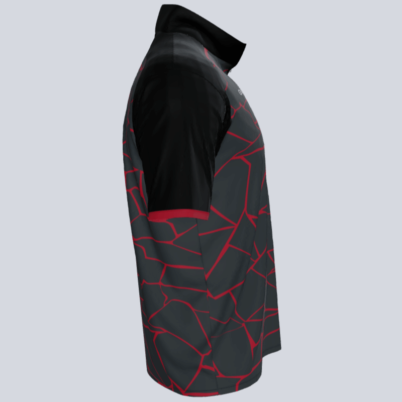 Load image into Gallery viewer, Broken Short Sleeve 1/4 ZIP