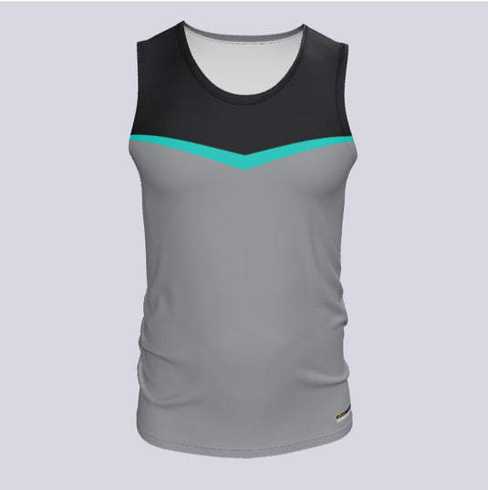 Custom Fitted Track Singlet V-Cut Jersey