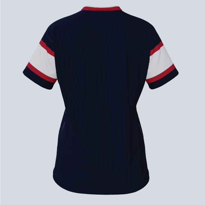 Load image into Gallery viewer, Ladies Champion V-Neck Custom Jersey