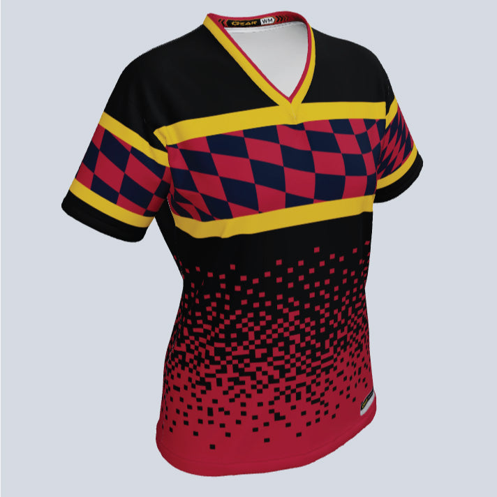 Load image into Gallery viewer, Ladies Champion V-Neck Custom Jersey