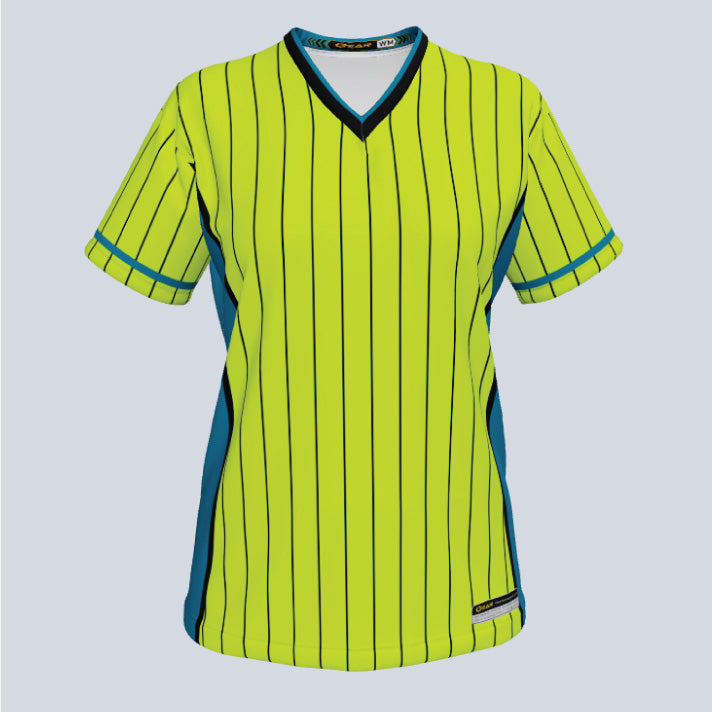 Load image into Gallery viewer, Ladies Drive V-Neck Custom Jersey