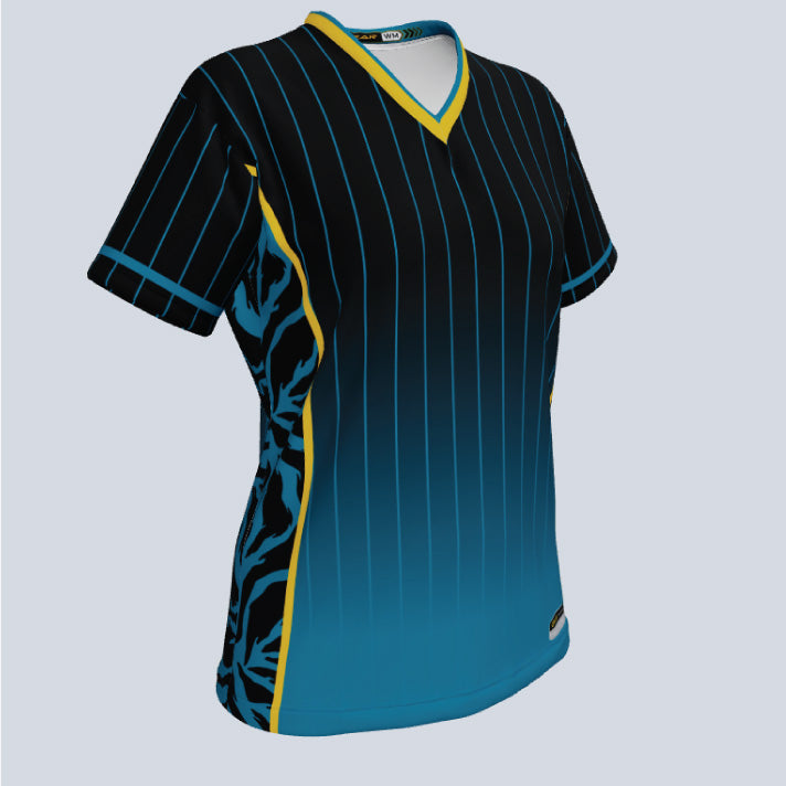 Load image into Gallery viewer, Ladies Drive V-Neck Custom Jersey
