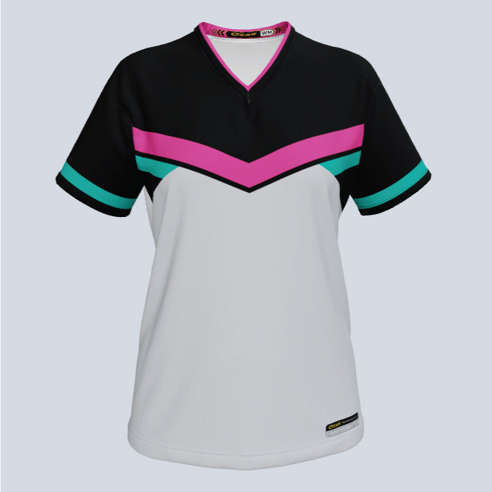 Load image into Gallery viewer, Ladies Express V-Neck Custom Jersey