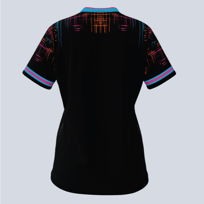 Load image into Gallery viewer, Ladies Flare V-Neck Custom Jersey