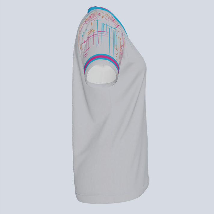 Load image into Gallery viewer, Ladies Flare V-Neck Custom Jersey
