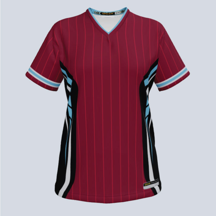 Load image into Gallery viewer, Ladies Sideline V-Neck Custom Jersey