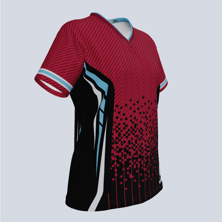 Load image into Gallery viewer, Ladies Sideline V-Neck Custom Jersey
