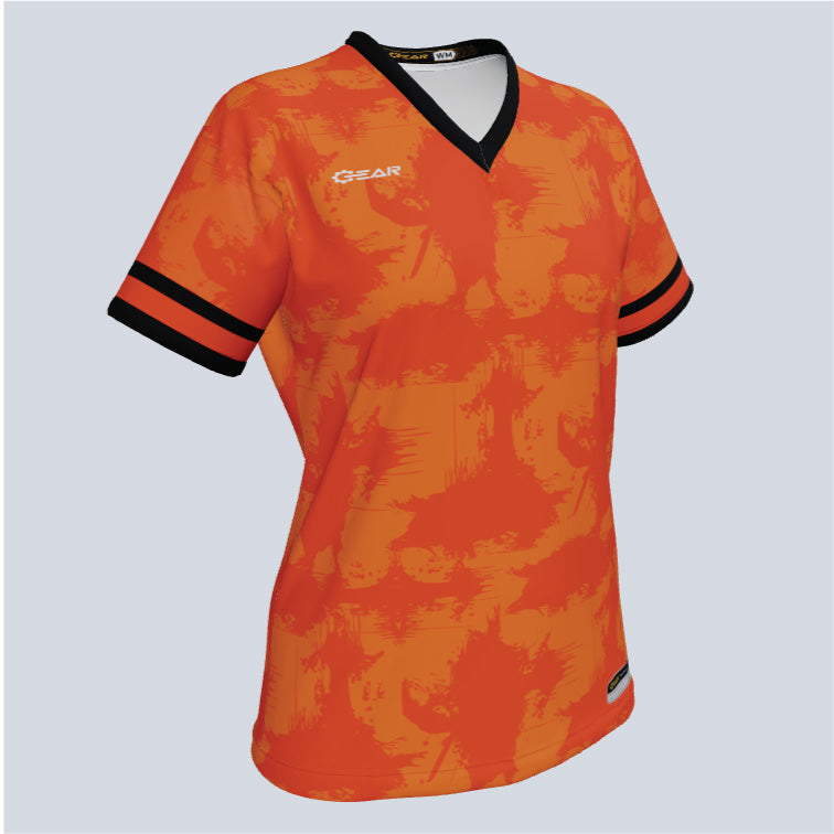 Load image into Gallery viewer, Ladies Core V-Neck Custom Jersey