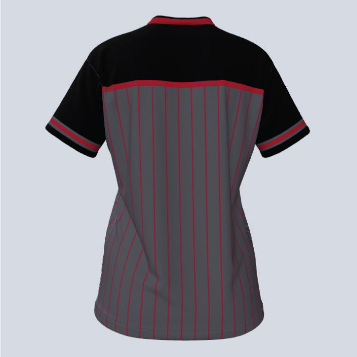 Load image into Gallery viewer, Ladies Triple V-Neck Custom Jersey
