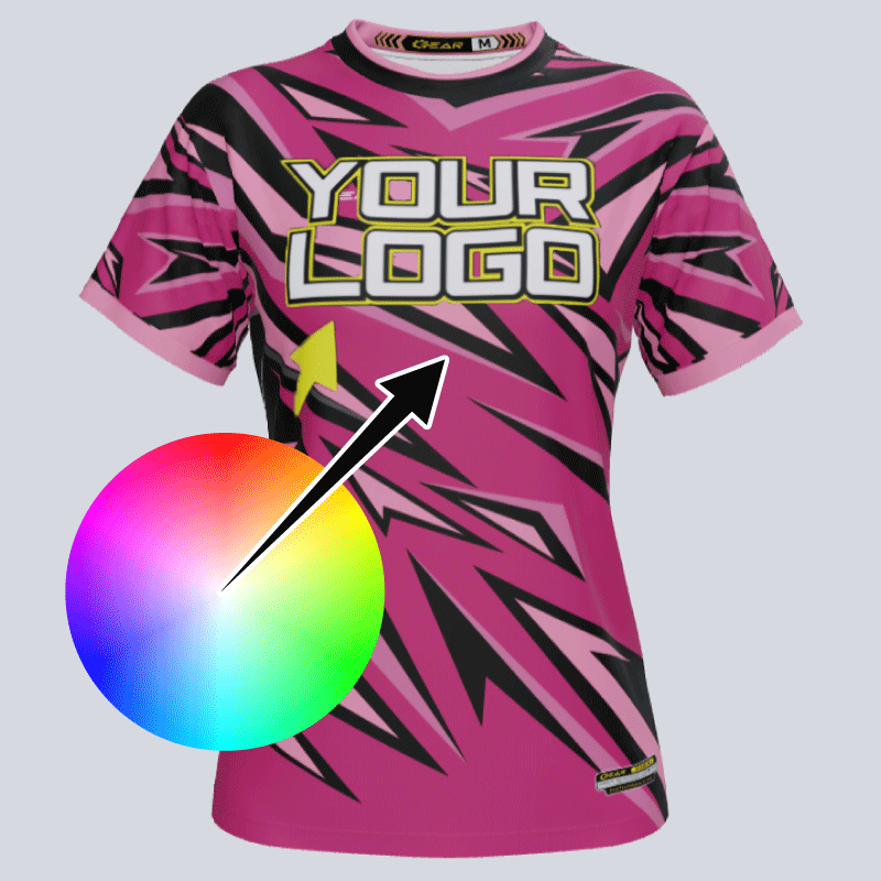 Load image into Gallery viewer, Custom Blitz team jersey designed for female athletes
