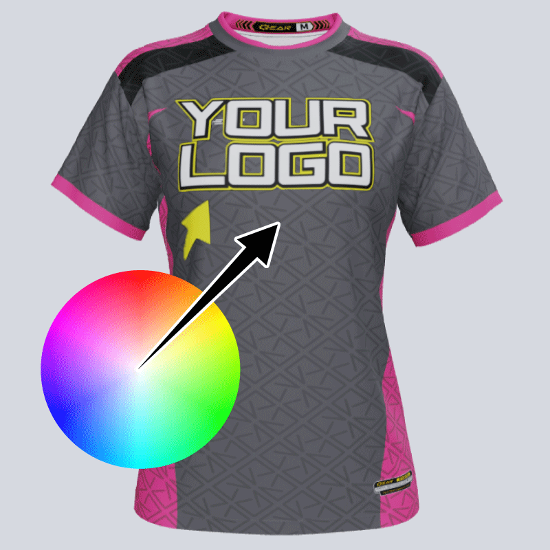 Load image into Gallery viewer, Custom Renegade team jersey designed for female athletes