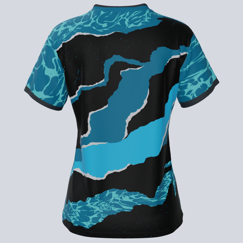 Load image into Gallery viewer, Custom Team Ladies Tear Soccer Jersey