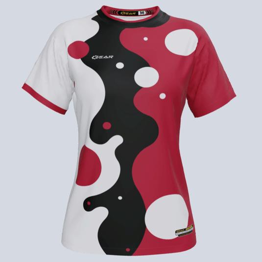 Custom Team Ladies Bubble Jersey Front View