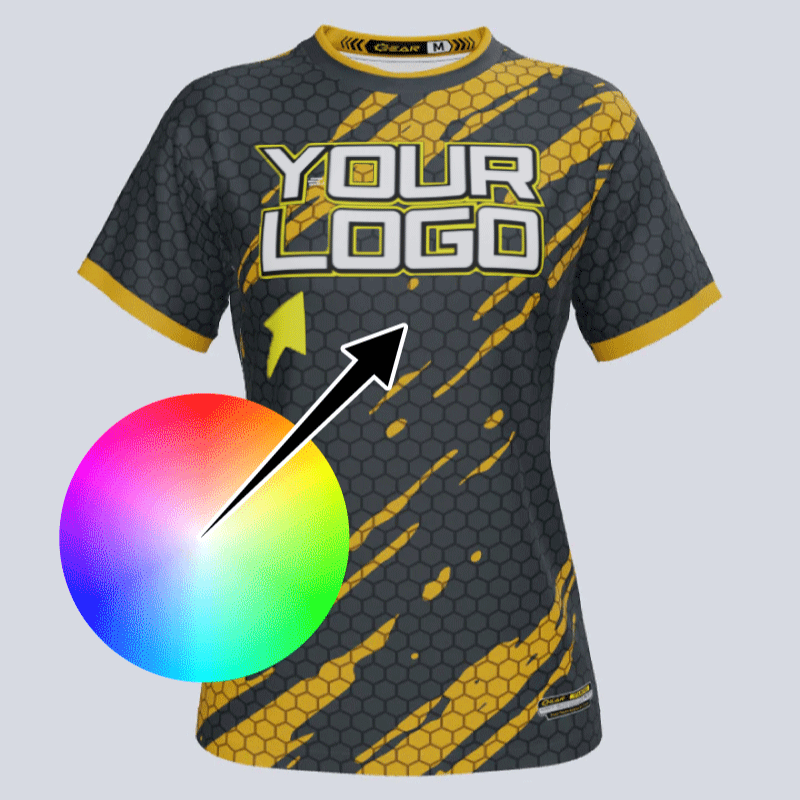 Load image into Gallery viewer, Custom Team Ladies Hex Jersey