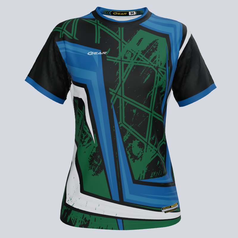 Load image into Gallery viewer, Custom Team Ladies Splatter Soccer Jersey