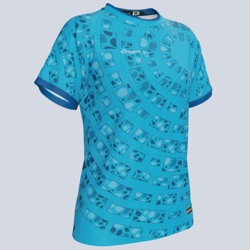 Load image into Gallery viewer, Premium fit of Gear Team Apparel’s Cyclone ladies jersey