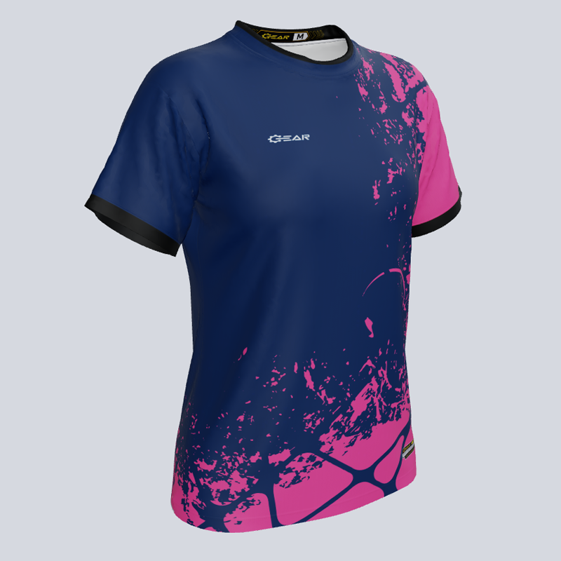 Load image into Gallery viewer, Custom Team Ladies Racer Soccer Jersey
