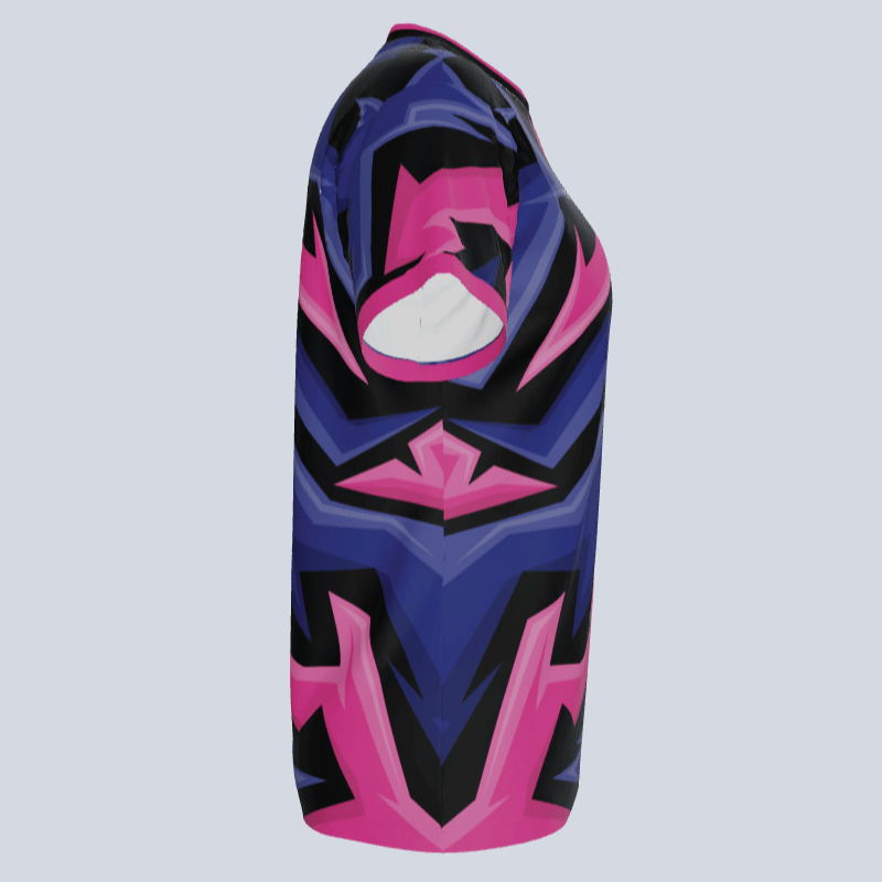 Load image into Gallery viewer, Side view of breathable Raptor jersey for women