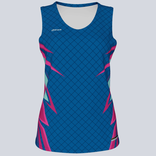Ladies Custom Track Singlet Hawk Jersey