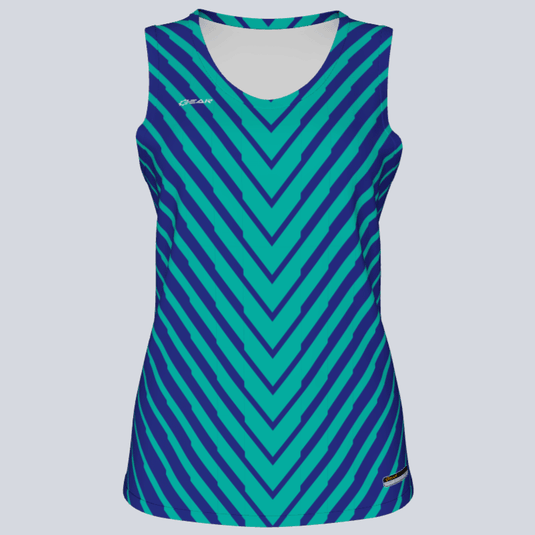 Ladies Custom Track Singlet Vector Falls Jersey