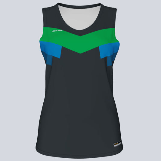 Ladies Custom Track Singlet Vex Jersey