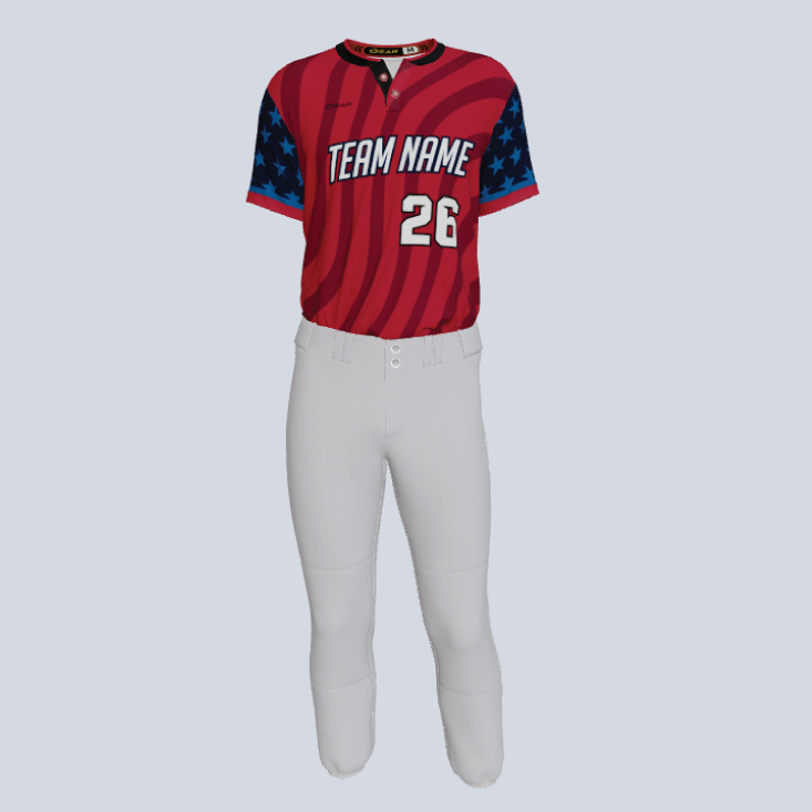 Custom Sublimated Baseball Uniform Set