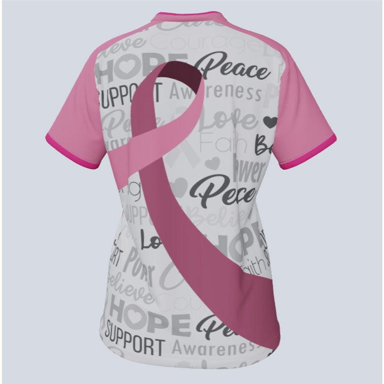 Load image into Gallery viewer, Cancer Awareness Ladies Custom Jersey - GearTeamApparel
