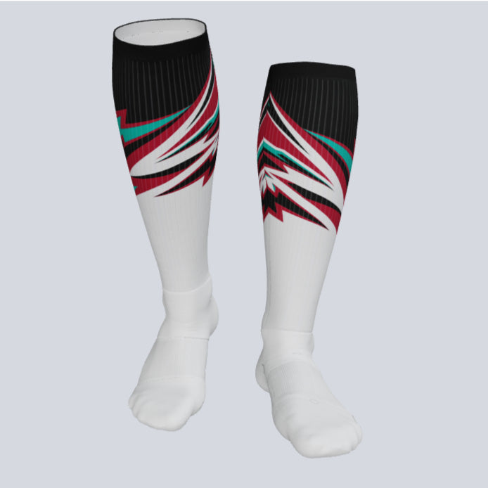 Custom Full Length Ninja Game Socks – Gear Team Apparel
