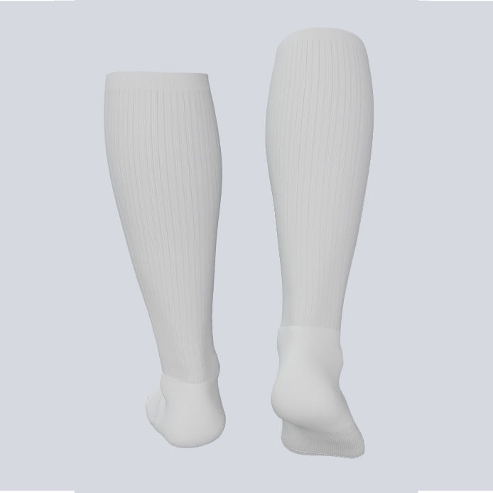Load image into Gallery viewer, Custom Full Length Striped Game Socks
