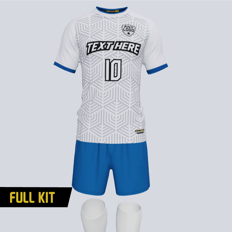 Retro Fire-USA Soccer Jerseys Kit Sublimated Design for Team