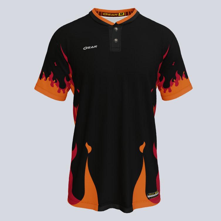 Load image into Gallery viewer, flame-2-button-jersey-front
