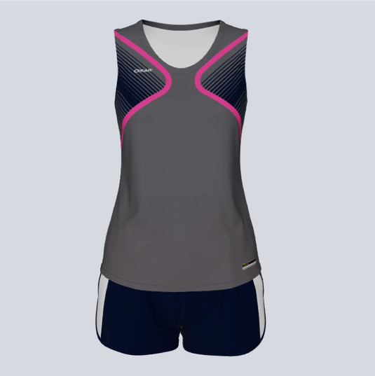 Ladies Custom Track Singlet Fuse Set