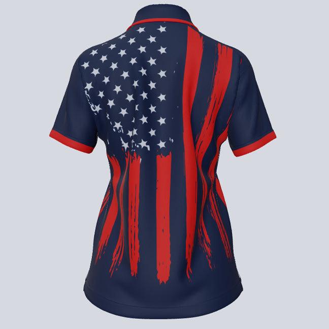 Load image into Gallery viewer, brave-ladies-custom-jersey-back
