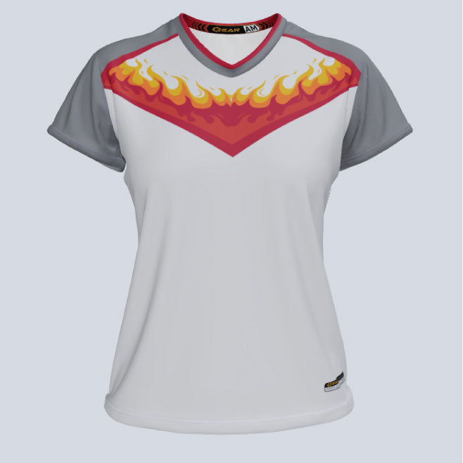 Load image into Gallery viewer, Ladies Phoenix Cap Sleeve Jersey