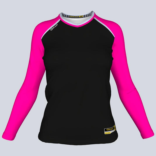 Ladies Core Fitted Long Sleeve Front